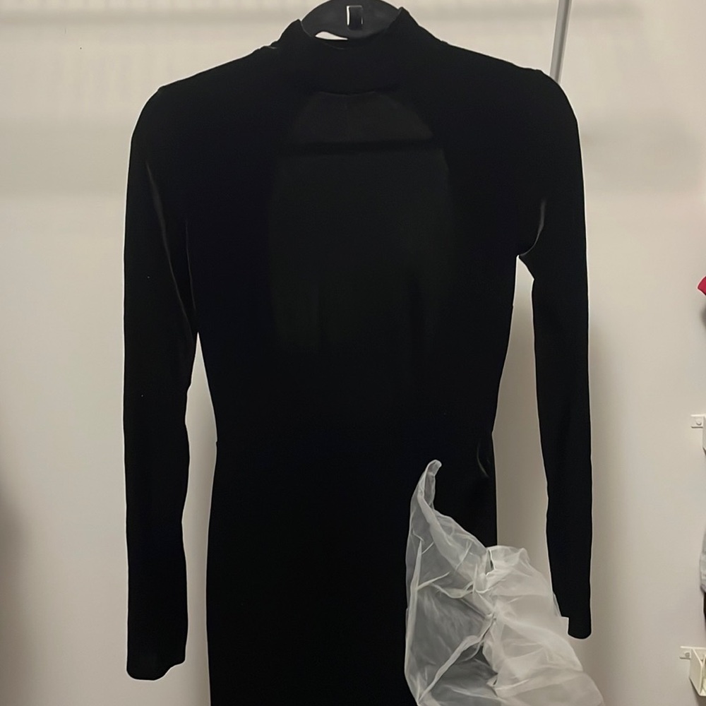 Black Asymmetrical Dress